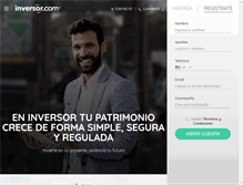 Tablet Screenshot of inversor.com
